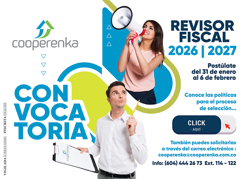 CONVOCATORIA REVISORIA FISCAL 2026