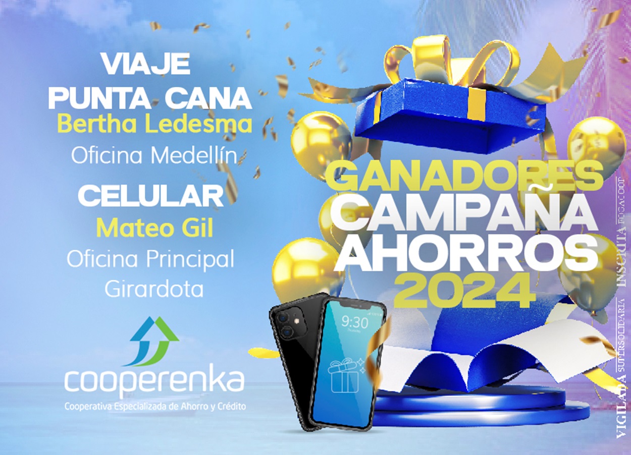 GANADORES A LA CAMPAÑA DE AHORROS